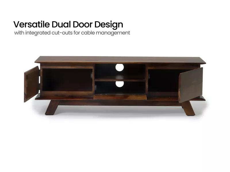 Belle Solid Wood TV Unit
