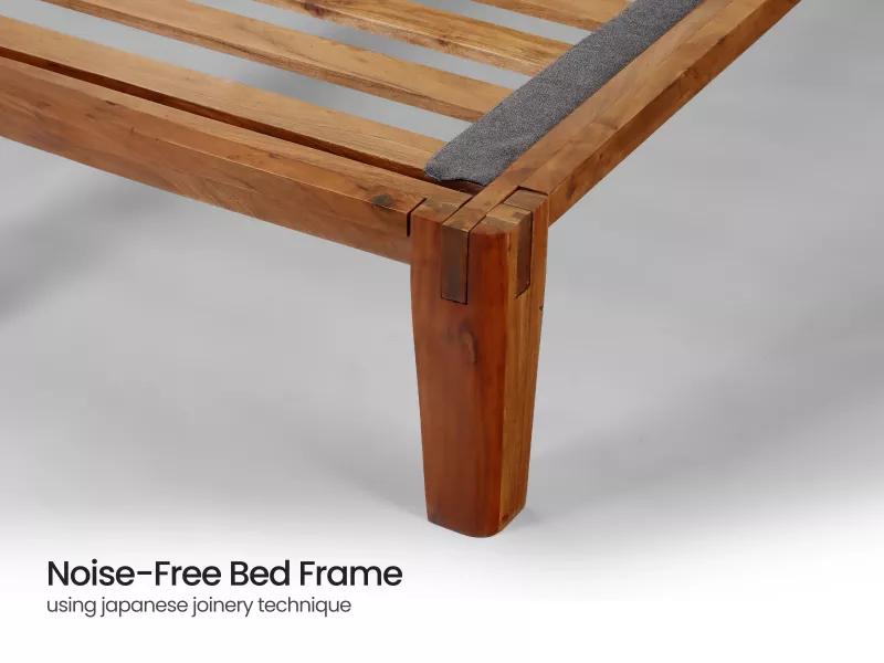 Jade Solid Wood King Size Double Bed