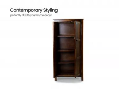 Belle Solid Wood 2 Door Wardrobe