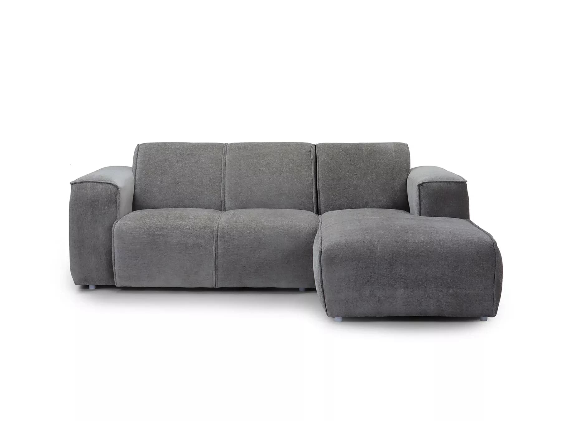 Cosmos L Shaped Sofa in Grey Color