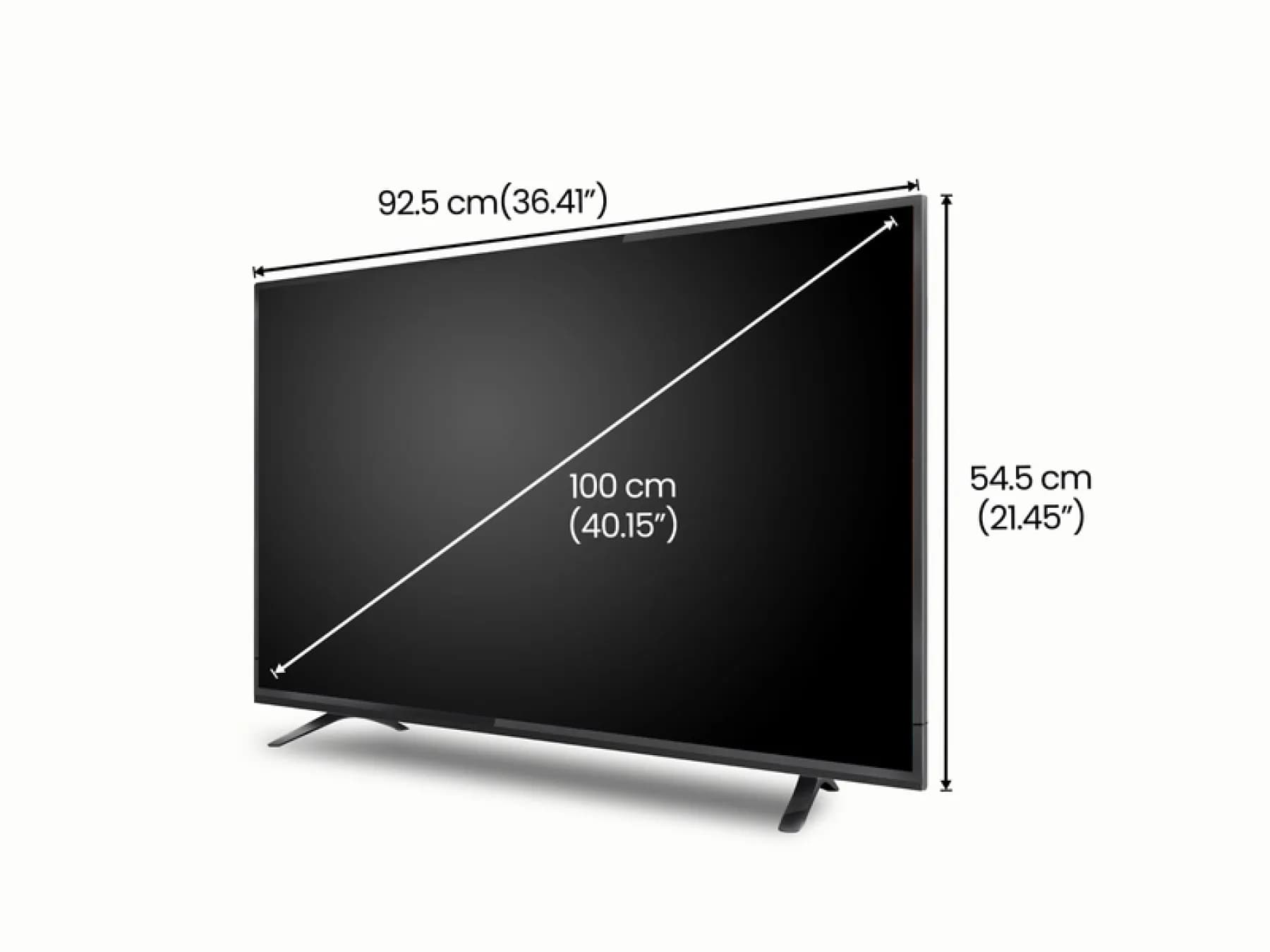 40 Inches TV with Media Streaming Device