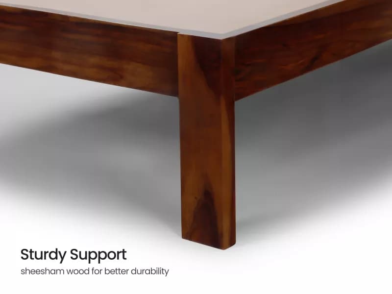 Alexa Solid Wood Single Bed ( 72 x 36 Inches)