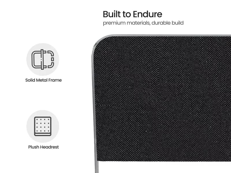 Chloe King Size Double Bed in Black Color