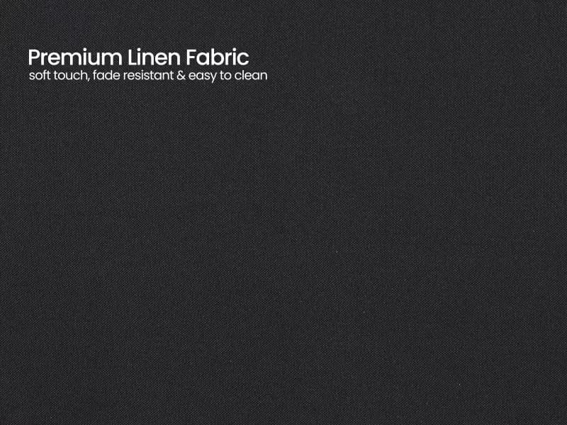 Chloe Queen Size Double Bed in Black Color