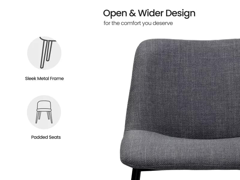 Cooper Lounge Chair in Grey Color