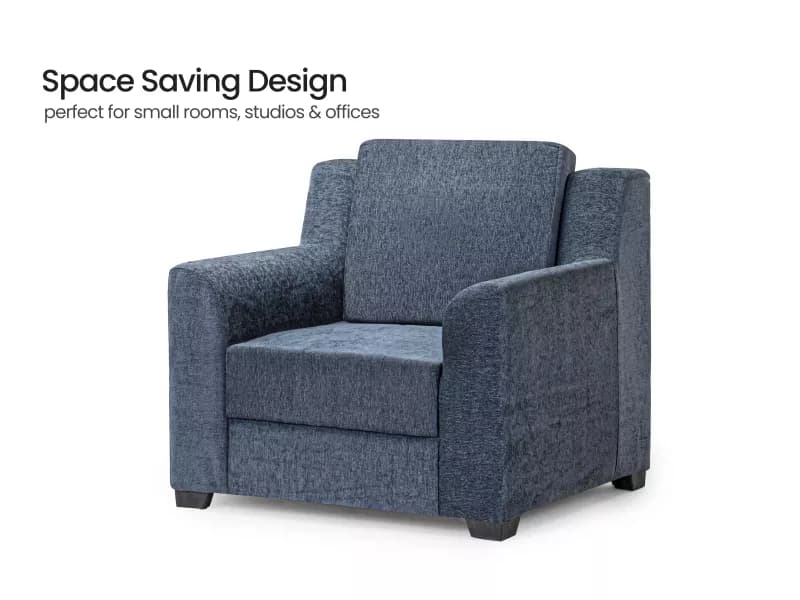 Erica Upholstered 5 Seater Sofa Set