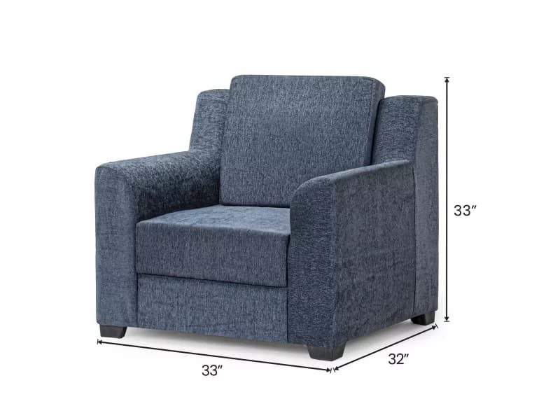 Erica Upholstered 5 Seater Sofa Set