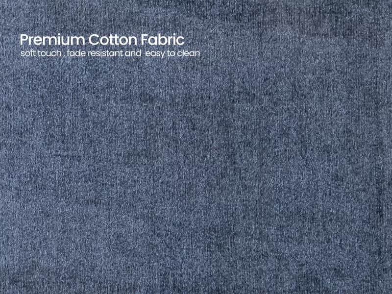 Erica Upholstered 3 Seater Sofa in Livid Color