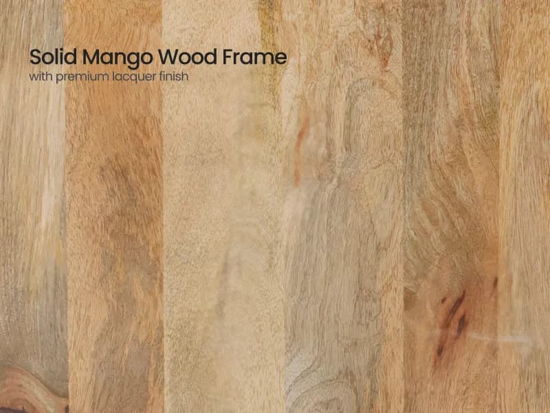 Erica Solid Wood Bedside Table