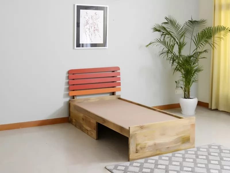 Erica Solid Wood Single Bed