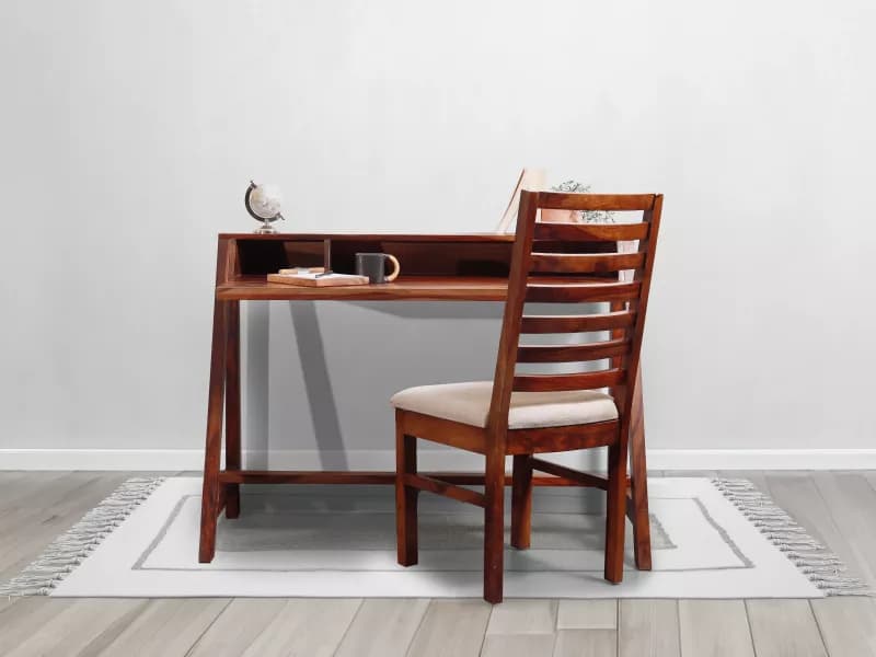 Hugo Study Table with Wooden Chair
