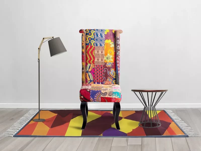 Belle Patch Work Chair