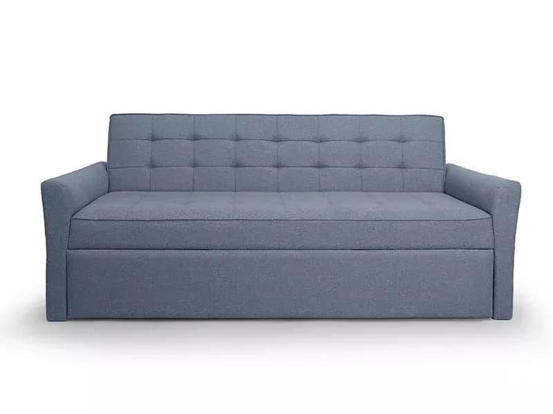 Zenith Sofa Cum Bed in Denim Blue