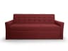 Zenith Sofa Cum Bed in Rustic Ruby