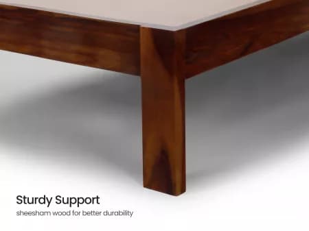 Alexa Solid Wood Single Bed ( 72 x 36 Inches)