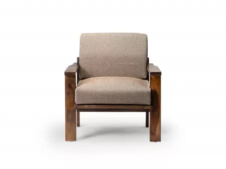 Athena Wooden Single Seater Sofa
