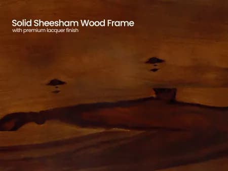 Athena Wooden Single Seater Sofa