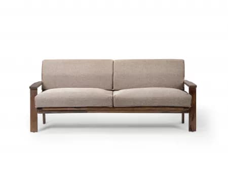 Athena Wooden Sofa   3 Seater