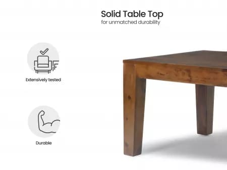 Athena Solid Wood Coffee Table