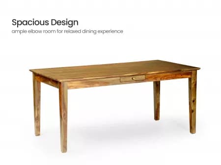 Belle Solid Wood 6 Seater Dining Set