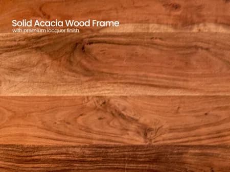 Clara Centre Table with Metal Frame and Wooden Top