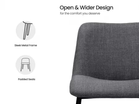 Cooper Lounge Chair in Grey Color