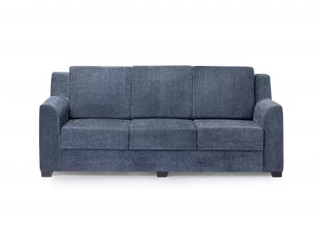 Erica Upholstered 3 Seater Sofa in Livid Color