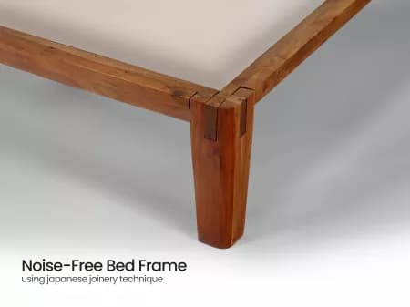 Jade Solid Wood Queen Size Double Bed