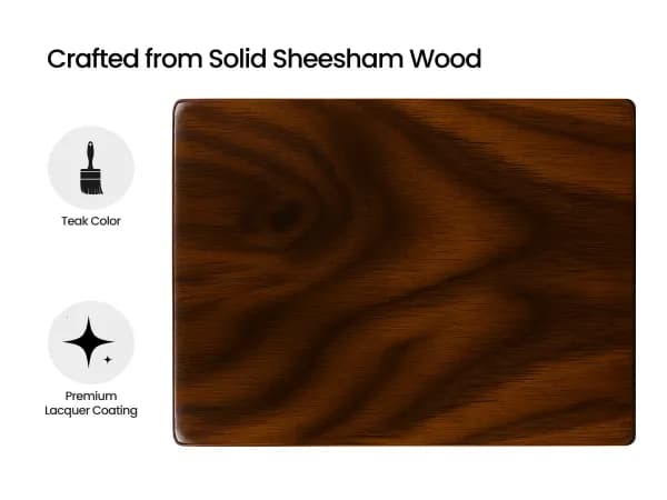 Athena Solid Wood Coffee Table