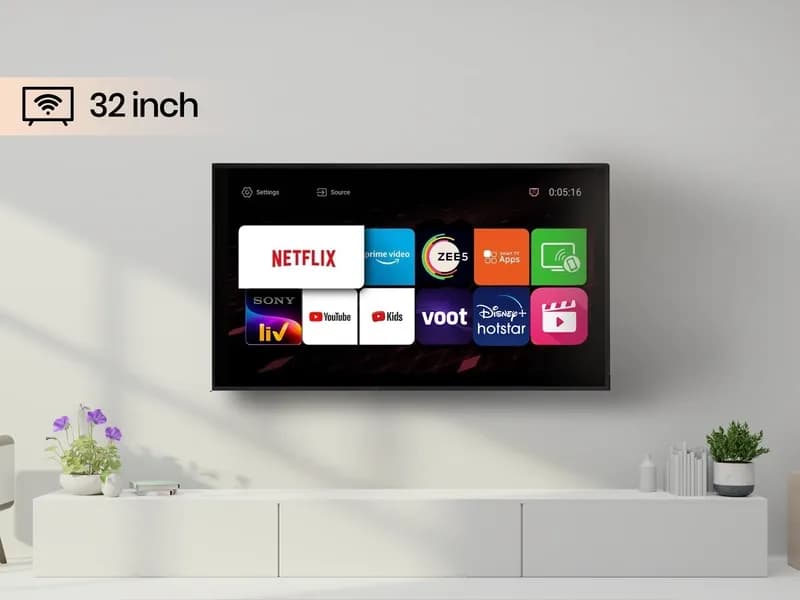 32 Inches TV with Media Streaming Device